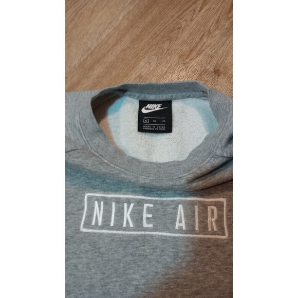 Nike Air Sweatshirt Youth XL Fleece Embroidered Extra Large Spell Out Crew Neck - Picture 6 of 16